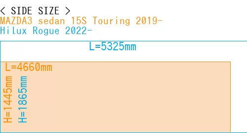 #MAZDA3 sedan 15S Touring 2019- + Hilux Rogue 2022-